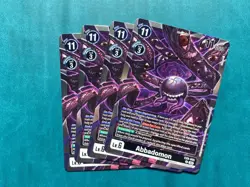 Abbadomon EX9-055 Playset Versus Monsters Digimon Card Game x4 - Image 1
