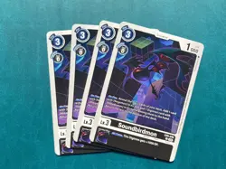 Soundbirdmon EX9-046 Playset Versus Monsters Digimon Card Game x4 - Image 1