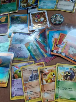 Huge Pokemon E Reader Old School Nintendo Collection Lot 80+ Cards Rare - Image 5