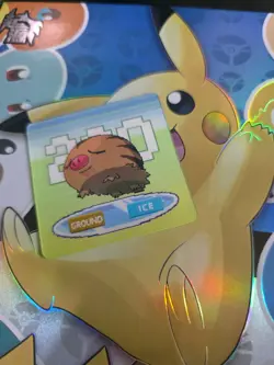 Swinub Pokemon 3D Lenticular card - Image 1