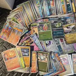 Scarlet Violet Pokemon Bulk Lot of 500 ALL HOLO-REVERSE HOLO BLK/MEG/JTG/SSP/TWM - Image 4