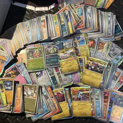 Scarlet Violet Pokemon Bulk Lot of 500 ALL HOLO-REVERSE HOLO BLK/MEG/JTG/SSP/TWM - Image 5