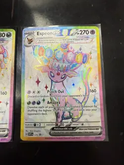 Pokemon Prismatic Evolutions - Umbreon EX Promo 176 & Espeon EX Promo 176 - Image 3