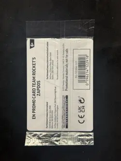 Pokemon TCG Zapdos 070/182 GameStop Destined Rivals Promo Sealed - Image 2