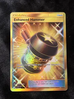 Pokemon Enhanced Hammer #162/145 Gold Secret Rare Emerging Powers Holo NM - Image 1