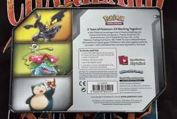 Pokemon TCG SM Team Up Celebi & Venusaur GX - 2019 - *EMPTY* (Metal Tin only) - Image 2
