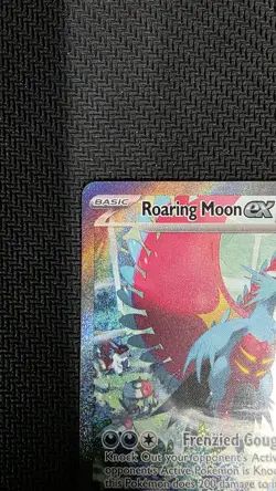 Pokemon TCG Roaring Moon ex 251/182 Paradox Rift Special Illustration - Image 2