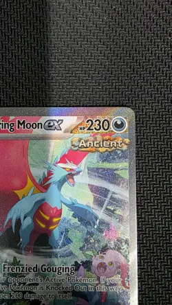 Pokemon TCG Roaring Moon ex 251/182 Paradox Rift Special Illustration - Image 3