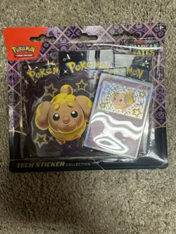 Pokemon Paldean Fates Tech Sticker Collection 3 Booster Pack Blisters - Image 2