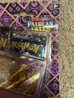 Pokemon Paldean Fates Tech Sticker Collection 3 Booster Pack Blisters - Image 3
