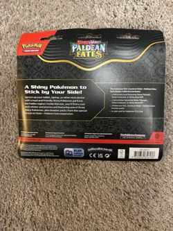 Pokemon Paldean Fates Tech Sticker Collection 3 Booster Pack Blisters - Image 4
