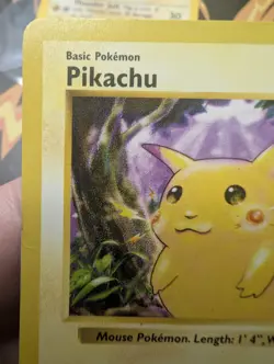Pikachu 58/102 Base Set Shadowless Red Cheeks - Common - LP - Pokemon Vintage - Image 4