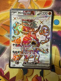 Hoopa ex 226/182 Pokemon TCG Scarlet & Violet Paradox Rift Ultra Rare NM - Image 1