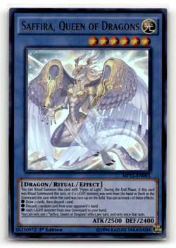 Saffira, Queen of Dragons MP15-EN095 Ultra Rare 2015 Mega-Tins Mega Pack LP - Image 1