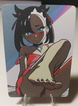 Marnie Full Art Goddess Story Pokemon Waifu Trading Card - Image 1