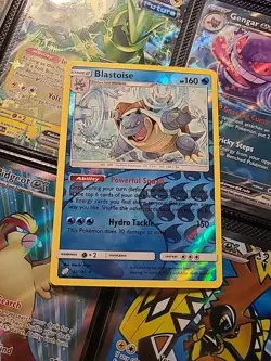 Blastoise 25/181 Reverse Holo Rare Team Up Pokemon Card - Image 1