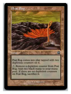 Mercadian Masques #322 Peat Bog - MTG Card - Image 1