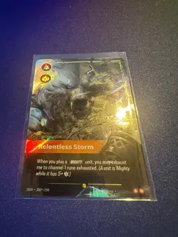 Riftbound Volibear - Relentless Storm Overnumbered Signature Card 300*/298 - Image 2