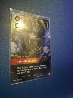 Riftbound Volibear - Relentless Storm Overnumbered Signature Card 300*/298 - Image 4
