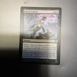 MTG - Blood Tribute - Zendikar - NM- MAGIC CARD - Image 1