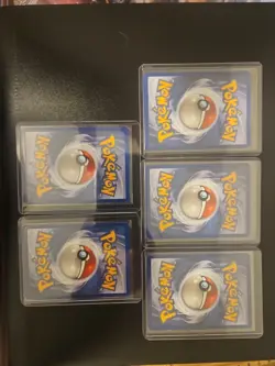 5 Of 1st Edition Kabuto Fossil Set 50/62 Pokemon Card - Image 2