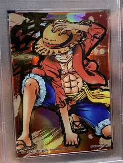 2013 One Piece AR Carddass F Part 4 Luffy [F04-01] SR Monkey D Luffy PSA 10 - Image 5