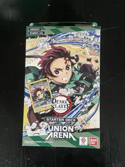 Union Arena Trading Card Game Demon Slayer Starter Deck - Image 2