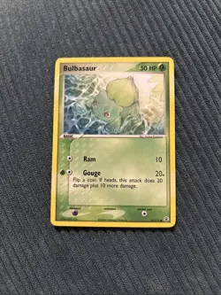 Pokemon TCG Bulbasaur EX FireRed & LeafGreen 55/112 Regular Common Card - Image 1