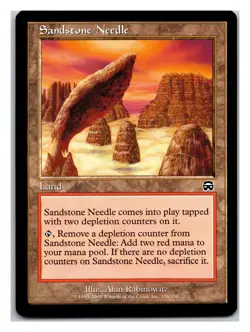Mercadian Masques #326 Sandstone Needle - MTG Card - Image 1