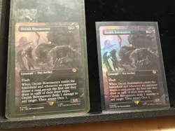 orcish bowmasters Magic Cards Lot Of 2 One Foil One Reg - Image 1