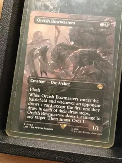orcish bowmasters Magic Cards Lot Of 2 One Foil One Reg - Image 2