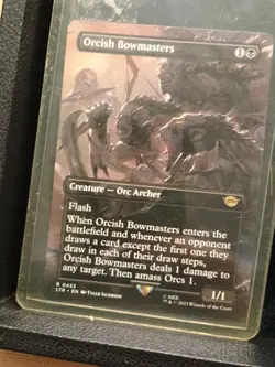 orcish bowmasters Magic Cards Lot Of 2 One Foil One Reg - Image 3