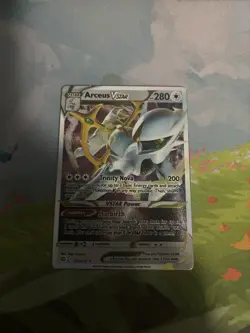 Arceus VSTAR - (Metal Card) 123/172 Miscellaneous Cards & Products Holo - Image 1
