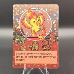 Moltie 61 - Pokiebubies V1 1st Edition - Chef Ken Lee - Fan Art/Non-TCG Card - Image 1