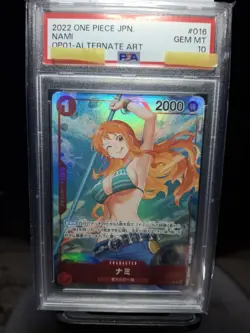 【PSA10】Nami (Parallel) OP01-016 R ROMANCE DAWN - ONE PIECE Card Game Japanese - Image 2