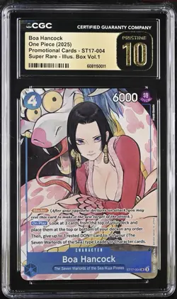 Boa Hancock | ST17-004 | One Piece Promotion Cards | Foil | CGC | PRISTINE 10 - Image 1