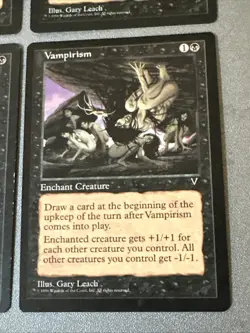 Vampirism X4 Visions LP/Ex Condition See Pics Front/back - Image 2