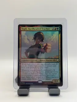MTG, Toph, Hardheaded Teacher FOIL $3 ORDER MIN 246 NM Avatar The Last Airbender - Image 1