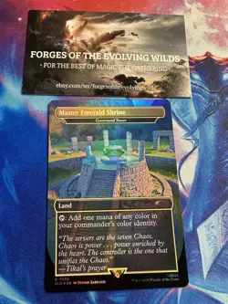 Master Emerald Shrine Foil Command Tower Sonic Secret Lair - Image 1