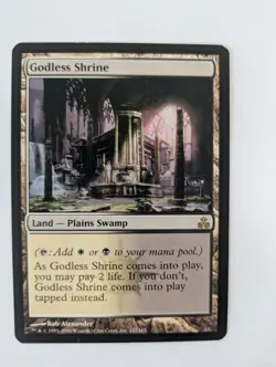 Godless Shrine Dissension MTG NM Free shipping with tracking - Image 1