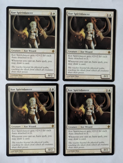 4 Kor Spiritdancer Rise of the Eldrazi MTG NM Free shipping with tracking - Image 1