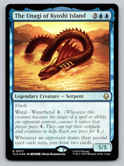 The Unagi of Kyoshi Island FOIL- MTG Avatar: The Last Airbender TLA - Image 1