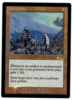 Scrapheap - MTG (SP Quality FOIL) - Urza's Legacy - See pics/scans! - Image 1