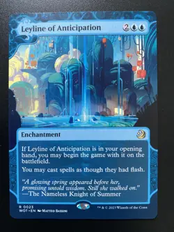 Leyline Of Anticipation Enchanting Tales # 23 MTG Wilds of Eldraine NM English - Image 1