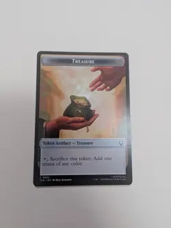 MTG - Treasure/Aang, Awoken Token - Avatar: The Last Airbender NM/M Condition - Image 1