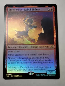 Smellerbee, Rebel Fighter -Foil- Avatar Eternal Airbender TLE 125 TLA mtg NM/M - Image 1