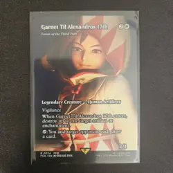 Loran of the Third Path - Garnet Til Alexandros 17th (Showcase) - NM - FF - MTG - Image 1