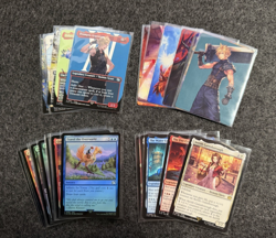 MTG Final Fantasy Extended Art + Foils + Rare + Art Series Lot of 34 - Image 1