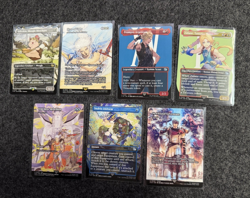 MTG Final Fantasy Extended Art + Foils + Rare + Art Series Lot of 34 - Image 2