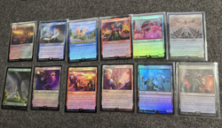 MTG Final Fantasy Extended Art + Foils + Rare + Art Series Lot of 34 - Image 3